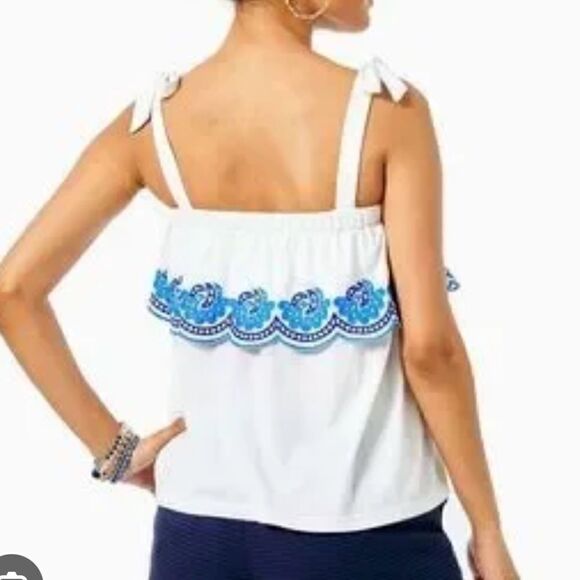 Lilly Pulitzer Benita Top - Picture 2 of 4